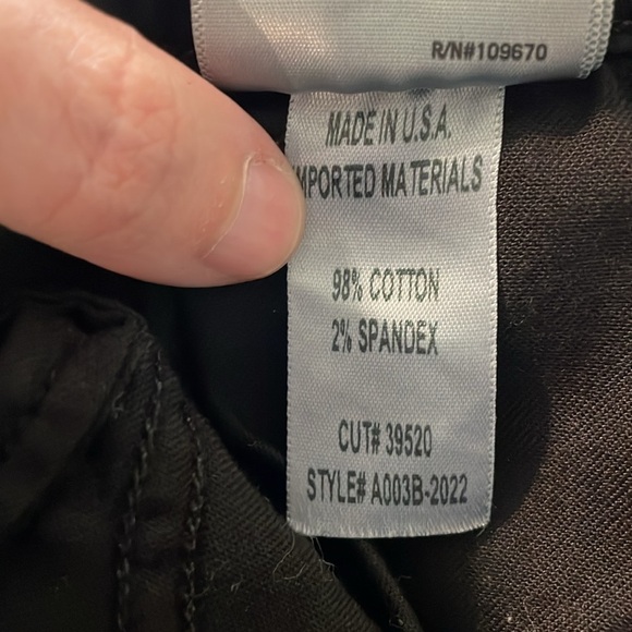 Agolde Women’s Sophie Jeans Size 30 Black Cotton Spandex Distressed Whimsigoth - Picture 12 of 17